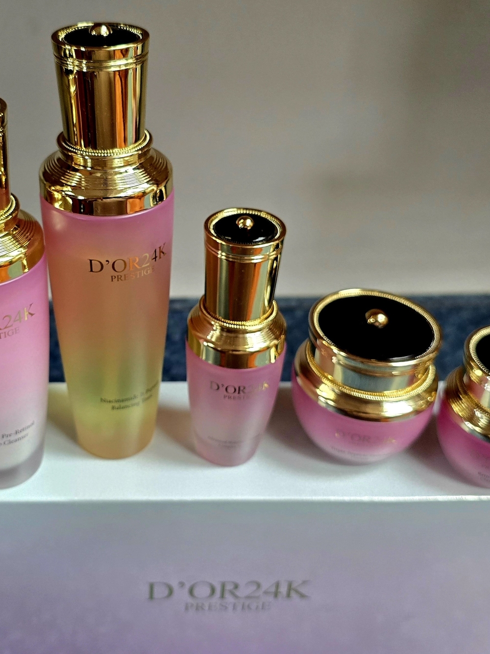 D'OR24K Prestige Age Reversal Retinol Collection - The PINK ONE! Factory SEALED